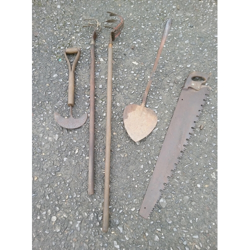 117 - Selection of Antique Tools.