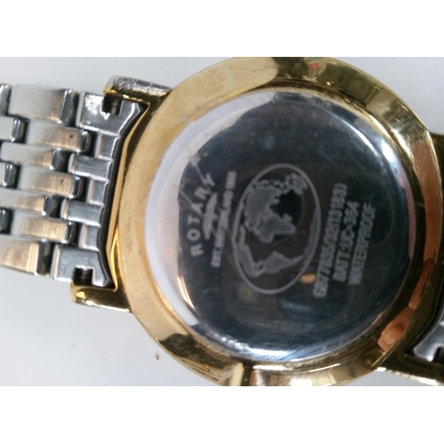 556 - Gents Rotary Dress Watch with Date Running.