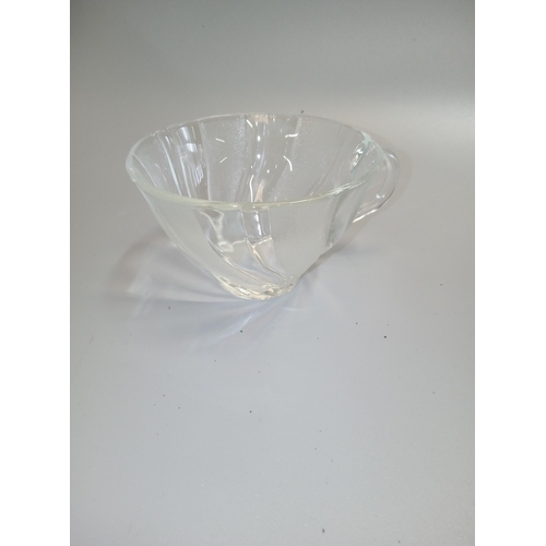 783 - A Punch Bowl, Glasses and Ladle.