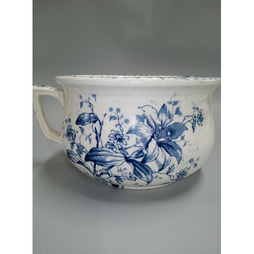 770 - A Stoke Pottery Blue and White China 