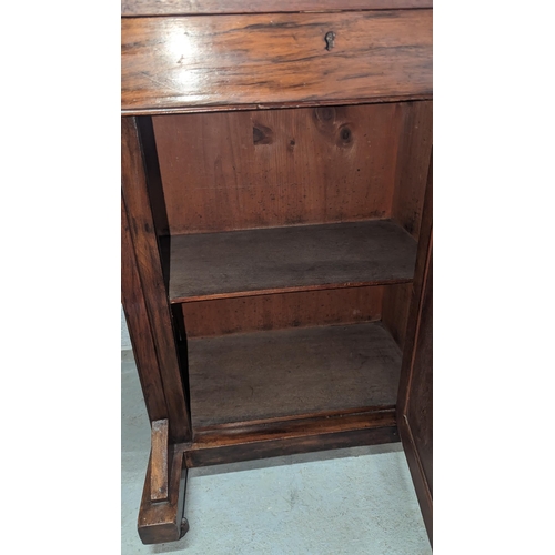 391 - An Antique and Inlaid Small Davenport Desk.