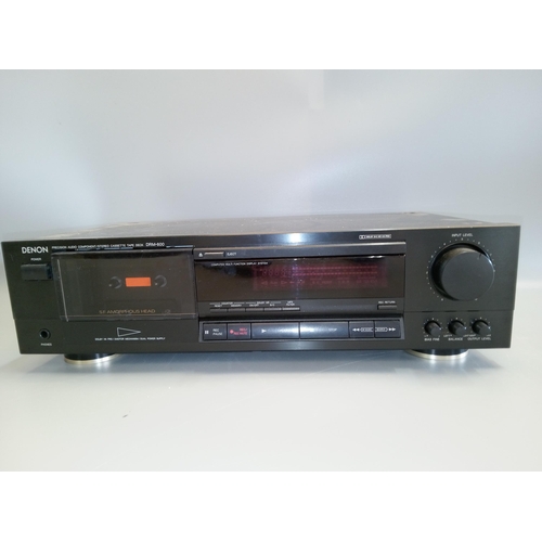 190 - Denon Cassette Tape Deck, DRM-600.