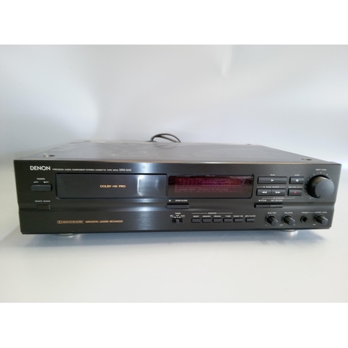 197 - A Denon Cassette Deck, DRS-640.