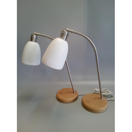 595 - A Pair of Mid Century Lamps.