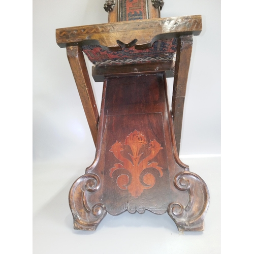 388 - Antique Folding Campaign Chair.