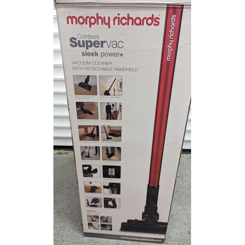 75C - A Morphy Richards Super Vac Cordless Vacuum Cleaner.