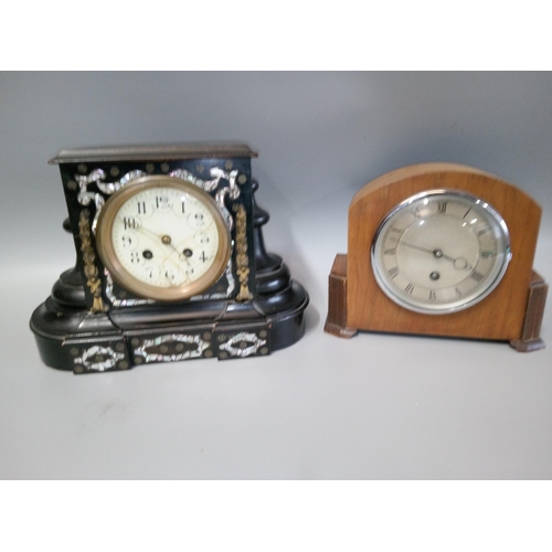 406 - 2 Mantle Clocks in Need of Restoration.