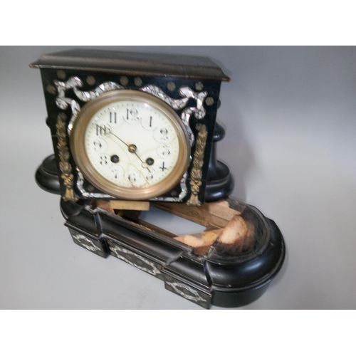 406 - 2 Mantle Clocks in Need of Restoration.