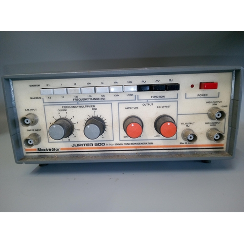 126B - Universal Avometer x 2 Black Star Jupiter 500 Function Generator.