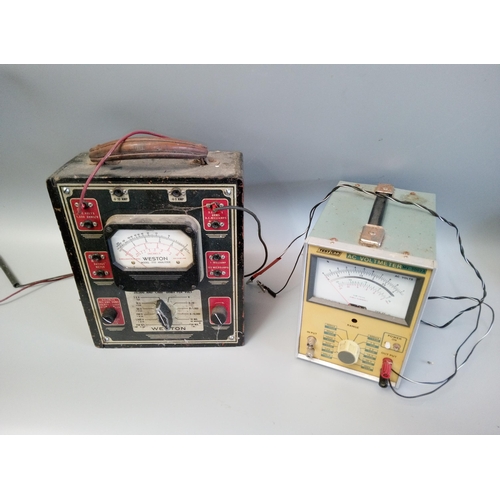 126C - Weston 772 Analyzer and Test Lab AC Voltmeter.