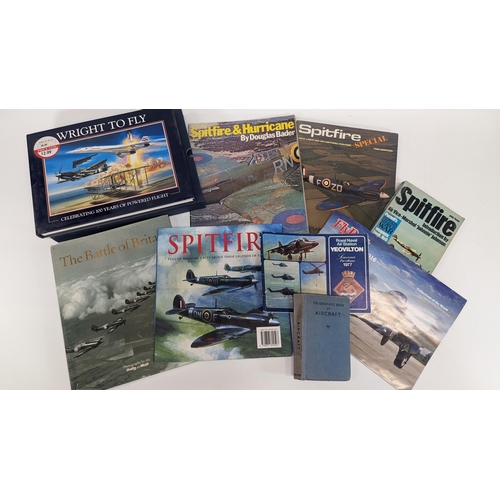 1209 - A Quantity of Books on Military Aircraft, mostly Spitfire Related.