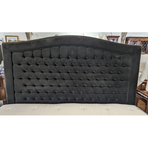 366B - A Dux Super King Size Bed and Headboard