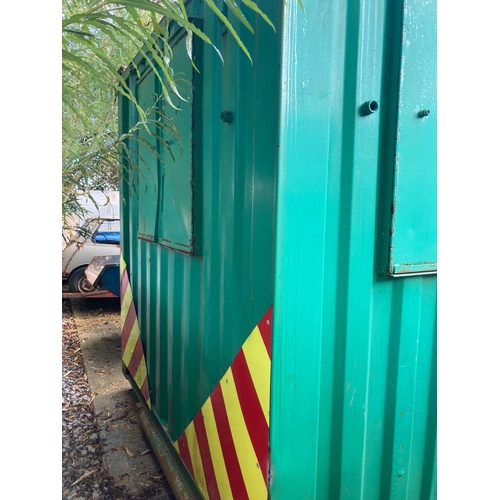 149 - 20ft Green welfare container- Hook loading

** Please note this is a trade sale, therefore FULL Vat ... 