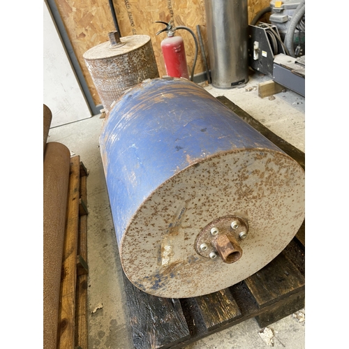 176 - Hardly Used Large diameter used diamond cores- 450mm dia x 1, 350mm dia x 1, 300mm dia x2- All 470mm... 