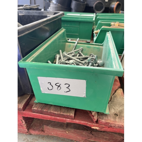 383 - M8 x 100mm Bolts and nut- 1 box

** Please note this is a trade sale, therefore FULL Vat is applied ... 