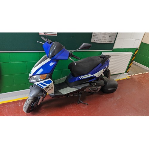 205 - A Motorini S50 GP Moped First Registered December 2017. 5,784 Miles. MOT Expired July 2022. Good Con... 