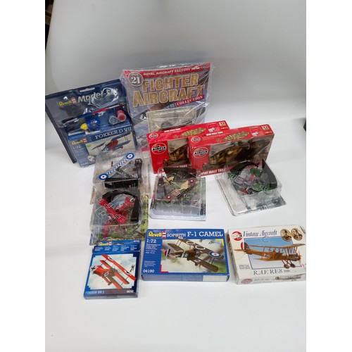 1191 - WWI Airfix Model Kits and Planes.