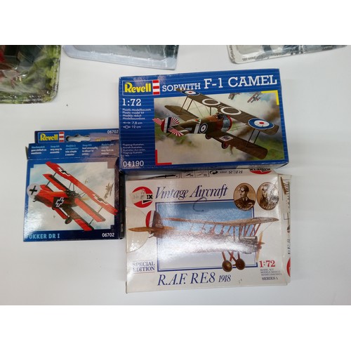 1191 - WWI Airfix Model Kits and Planes.