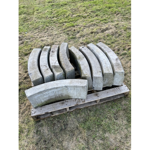 361 - Various HB2 radius kerbs 

** Please note this is a trade sale, therefore FULL Vat is applied on Sal... 