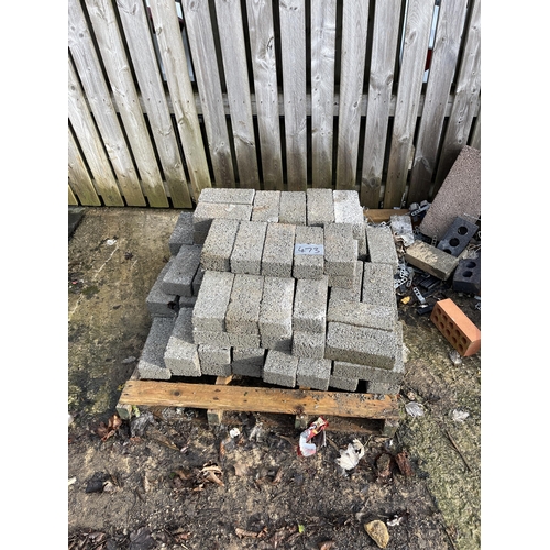 437 - Marley Modern style (Spec unknown) roof tiles x 3 pallets (16