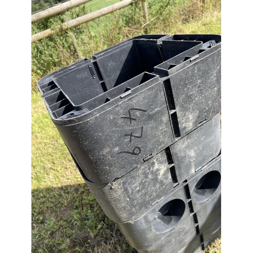 479 - Duct boxes various sizes 

** Please note this is a trade sale, therefore FULL Vat is applied on Sal... 