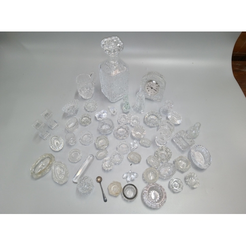 1250 - A Quantity of Crystal and Glassware, a Heavy Decanter etc.