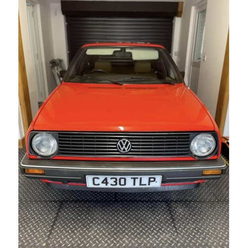 215 - 1985 Volkswagen Golf (Red) Petrol 
Reg No C430 TLP
V5 supplied
MOT until 16 August 2024. 
Body has b... 