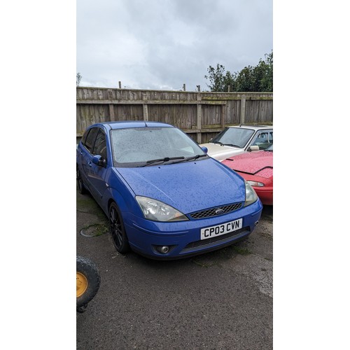 207 - Ford Focus Blue ST 1.8 (2003)