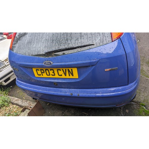 207 - Ford Focus Blue ST 1.8 (2003)