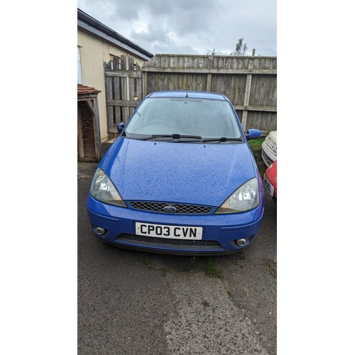 207 - Ford Focus Blue ST 1.8 (2003)