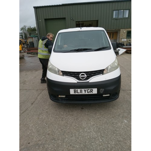 213 - Nissan NV200 1461cc Diesel. 2011 white- injector problems. MOT Expired June 2023. 130,000 Miles Desi... 