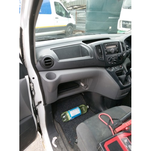 213 - Nissan NV200 1461cc Diesel. 2011 white- injector problems. MOT Expired June 2023. 130,000 Miles Desi... 