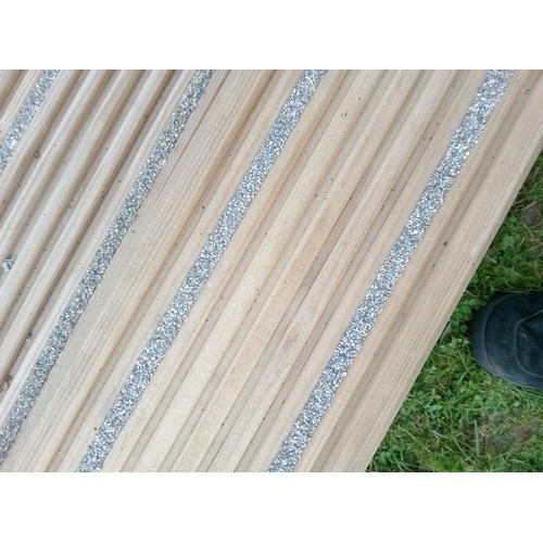 354B - 7 x anti slip decking treads 1.7 mtrs x 140mm x 50mm 

** Please note this is a trade sale, therefor... 