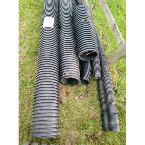 359E - A Selection of 100 mm ,  225mm , 150mm Twin Wall Pipe

** Please note this is a trade sale, therefor... 