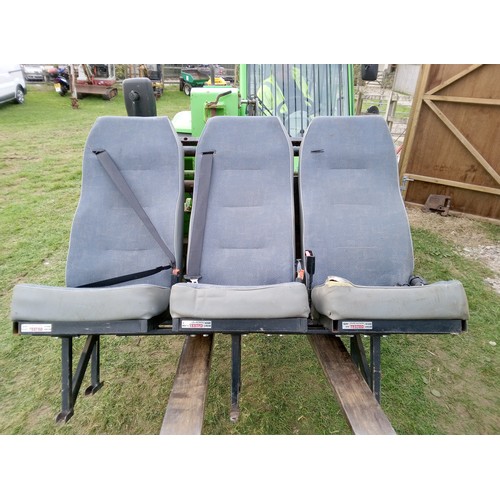 203 - Van Crew seat with seatbelts, came out of Nissan Prima star fits some transits