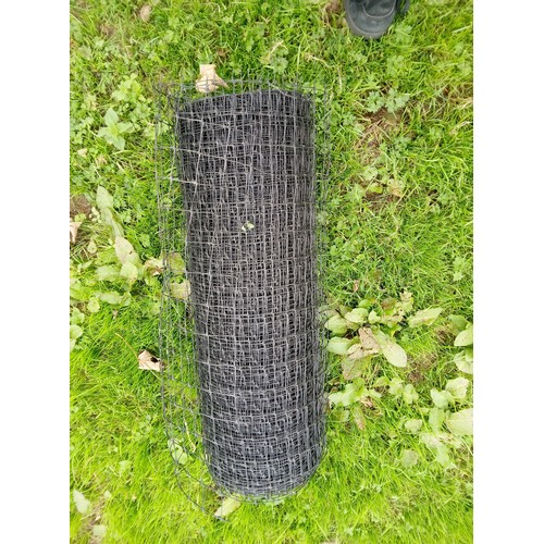 307 - A roll of Geotextile reinforcing mesh 650mm wide