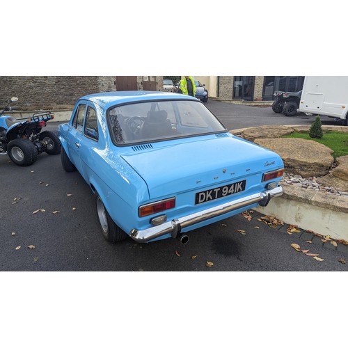 222 - A Fully Restored 1972 Mark 1 Ford Escort with 2 L Pinto Engine in Olympic Blue with Matching Apache ... 