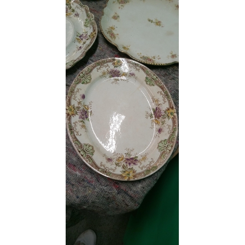 705 - A Selection of Vintage Serving Platters