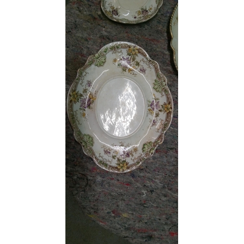 705 - A Selection of Vintage Serving Platters