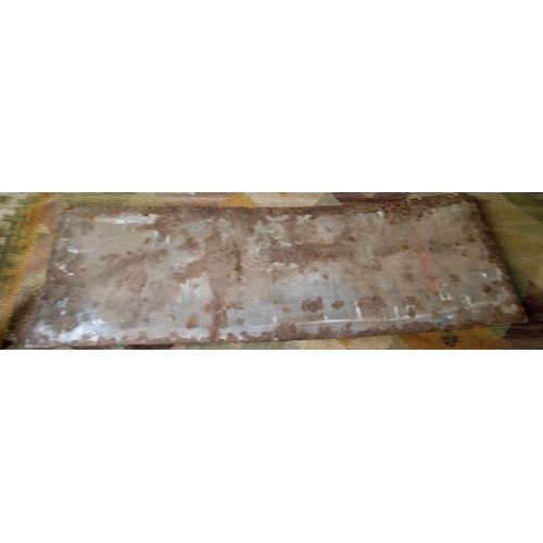 478 - A Blue Vintage Cadburys Metal Sign. 90 x 30 cm.