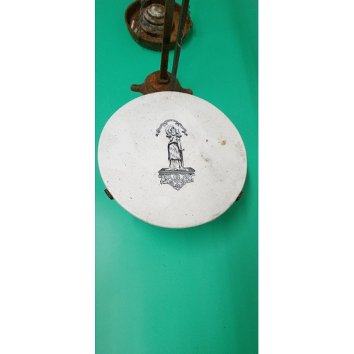 1137 - A.F Lee Bury St Edmunds Balance Scales with Weights.