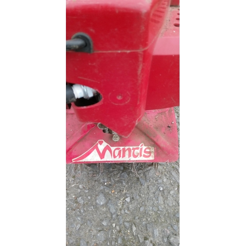 78 - A Mantis Petrol Rotavator.