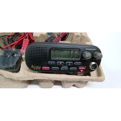 1A - A Cobra Marine MR F55 EU VHF Transceiver.