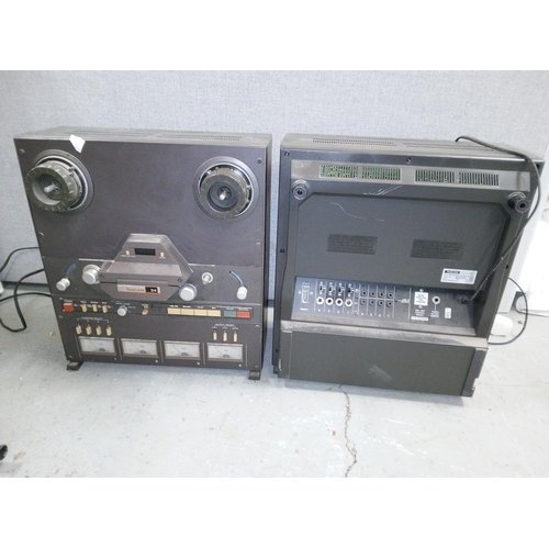 1036 - TASCAM 34 and 34B Reel to Reel Tape Players.