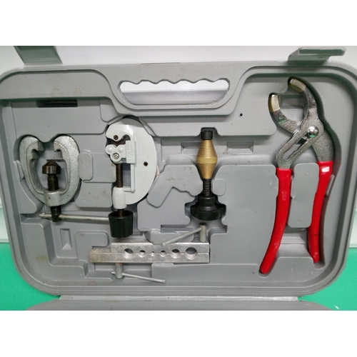 113 - Plumbers Tools In Case.