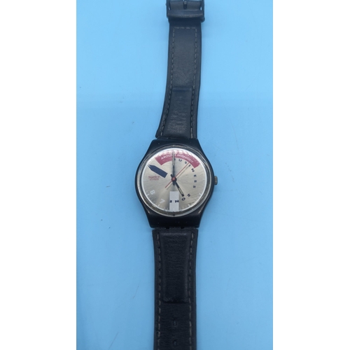 613 - A Vintage Swatch Business Zone Watch, as found.