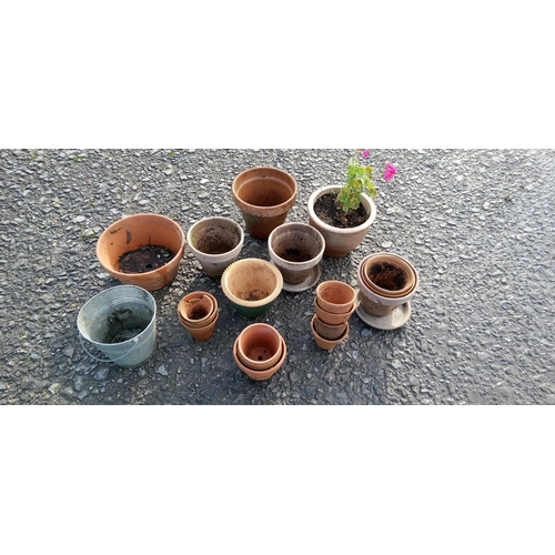 38 - Assorted Clay Pots