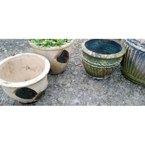 51 - 4 x Plant Pots in 2 styles