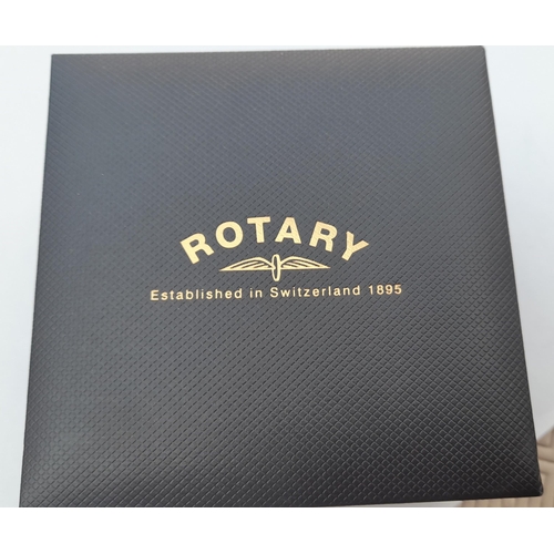 602 - A Rotary Mans Swiss Watch in Box - Running