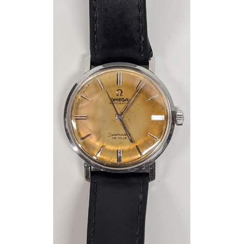 604B - A Vintage Omega Seamaster De Ville Automatic - Running